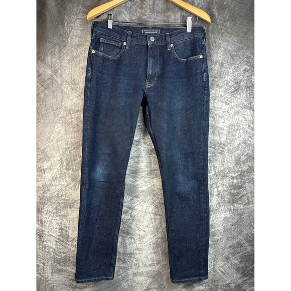 Everlane Other - Everlane Uniform Athletic 4-Way Stretch Organic Jean Mens 30x29 Dark Wash Indigo